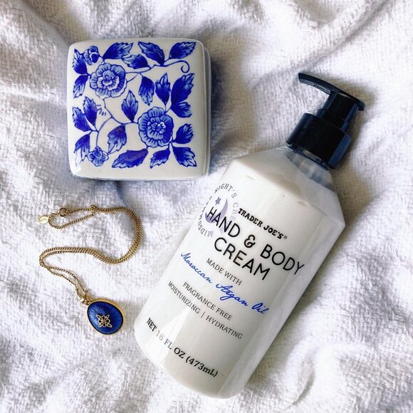 Trader Joe's Hand & Body Cream with Moroccan Argan Oil NEW - Picture 1 of 3